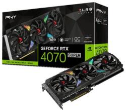 PNY GeForce RTX 4070 SUPER XLR8 VERTO EPIC-X RGB 12GB GDDR6X 192bit Videokártya