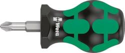 Wera 355 PZ Stubby 05008854001 Kereszthornyú csavarhúzó PZ 2 Penge hossz: 25 mm (8263200002) (8263200002)