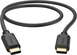 Hama Adatkábel USB 2.0, Type-C, 0, 5 méter, fekete (201706) (201706)
