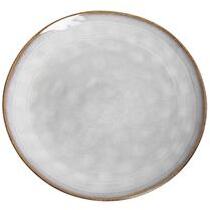  IRIS kerámia tányér krém 21, 4x2, 7cm (QX_IMPEX_KFT_171180) (QX_IMPEX_KFT_171180)