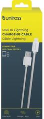 Uniross USB - Lightning kábel, 2m (UCA003) (UCA003)