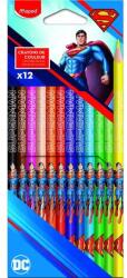 Maped Superman: Színes ceruza készlet, háromszögletű - 12 db-os (IMAS862208) - jateknet