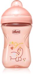 Chicco Advanced Cup 12m+ gyakorlóbögre szívószállal Pink 266 ml