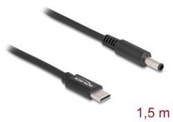Delock Laptop töltőkábel USB Type-C apa - Dell 4, 5 x 3, 0 mm apa (DL-87974)