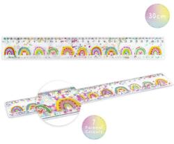 Trendhaus Good Feelings 30cm csillámos vonalzó (P0011-0015) - bestbyte