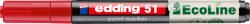 edding 51 D10 piros lakkmarker (7580260001) - bestbyte
