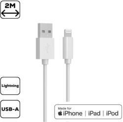 Cellect iPhone Lightning USB adat 2m, töltőkábel (MDCU-IPH-MFI2-W) - emag