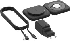 Belkin Boost Charge Pro 2in1 vezeték nélküli mágneses utazó töltőpad 15W fekete (WIZ026VFBK)