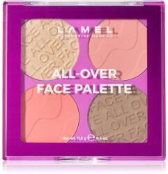 LAMEL All-Over Face Palette paletta az egész arcra árnyalat 01 11.5 g