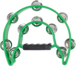 Cega Double Row Tambourine Green