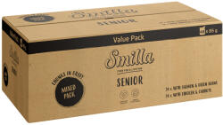 Smilla Smilla Senior falatok zöldséggel szószban gazdaságos csomag - JUMBOPACK Mixpaket (48 x 85 g)