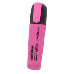 Keyroad Szövegkiemelő vágott hegyű, lapos test Fluo neon rózsaszín (KR972168) (KR972168)