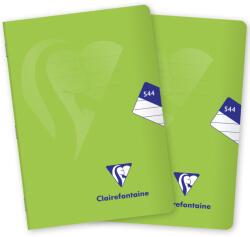 Clairefontaine Mimesys PP, A5 "544" vonalas, 40 lap, zöld - 2 db (1544-20-PP)