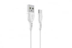 BOROFONE BX51 Triumph USB Type-C kábel 1méter fehér (PM027597) (PM027597)