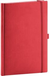 Notique Notes Aprint, piros, vonalas, 15×21 cm (A-34613)