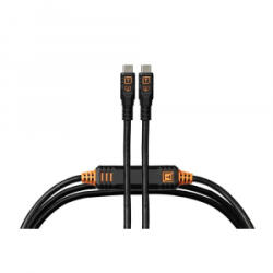 Tether Tools TetherPro Optima 10G USB-C, 4.6m, Straight to Straight, (fekete) (CUC15G2-BLK) (CUC15G2-BLK)