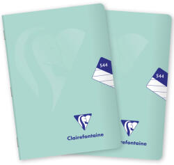 Clairefontaine Mimesys pastel PP, A5 "544" vonalas, 40 lap, menta - 2 db (1544-73-PP-PAS)