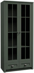Vitrin, zöld, PROVANCE W2S (KD-0000263521)