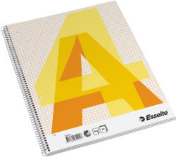 Esselte Kockás spirálfüzet, A4, puhafedeles, 70 lapos (62902)