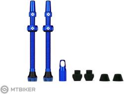 Muc-Off Tubeless V2 tubeless szelepek, 80 mm, kék (Muc-Off Tubeless szelepek Kék V2, 80 mm)
