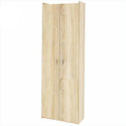 Polcos szekrény, DTD laminált, sonoma tölgyfa, NATALI TIP 2 (KD-0000189243)