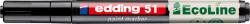 edding 51 D10 fekete lakkmarker (7580260000) - officedepot