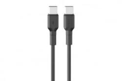 Earldom EC-198C-C USB Type-C / Type-C kábel 1méter fekete (PM037163) (PM037163)