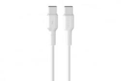 Earldom EC-198C-C USB Type-C / Type-C kábel 1méter fehér (PM037164) (PM037164)