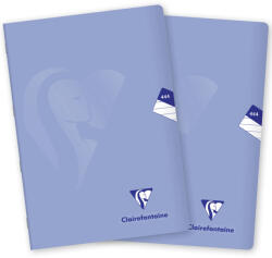 Clairefontaine Mimesys pastel PP, A4 "444" vonalas, 40 lap, lila - 2 db (1444-75-PP-PAS)