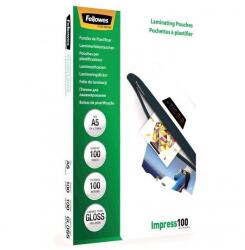 Fellowes Lamináló fólia, A5, 100 mikron, fényes, 100 db (77511535109)