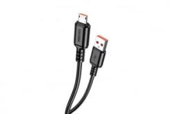 Kakusiga KSC-982 weimeng micro USB kábel 3A 1méter fekete (PM035308) (PM035308)