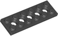 LEGO® 32001c11 - LEGO fekete technic lap 2 x 6 méretű, 5 lyukkal (32001c11)