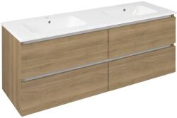 SAPHO EZARA 140 cm mosdótartó szekrény, cuneo tölgy EZ141-2525 (EZ141-2525)
