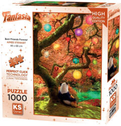 KS Games Puzzle KS Games din 1000 piese- Cei mai buni prieteni (20746) Puzzle