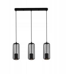 Light Prestige Függőlámpa Sintra 3xGU10 fekete LP-975/3L Bk (LP-975/3L BK)