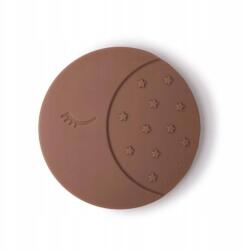 Mushie Szilikon Rágóka Moon Hold Cloudy Mauve Mushie (2560316)