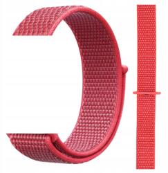 DEVIA Szilikon szíj Apple Watch-hoz 44 mm 42 mm hibiszkusz piros (BRA007514)