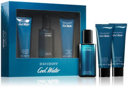 Davidoff Cool Water SET: edt 40ml + tusfürdő gél 50ml + After shave balm 50ml férfi parfüm