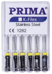 Prima Ace Endodontice Kerr K-Files, Nr. 40 Negre, 25 mm, pentru Canal Radicular, Prima, 6 Bucati (VTR-0629-40-NEG)