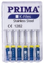 Prima Ace Endodontice Kerr K-Files, Nr. 30 Albastre, 25 mm, pentru Canal Radicular, Prima, 6 Bucati (VTR-0629-30-ABS)