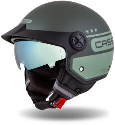 Cassida Motoros bukósisak Cassida Handy Plus Chief - matt zöld/sötétzöld XXL (61)