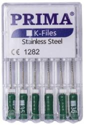 Prima Ace Endodontice Kerr K-Files, Nr. 35 Verzi, 25 mm, pentru Canal Radicular, Prima, 6 Bucati (VTR-0629-35-VER)