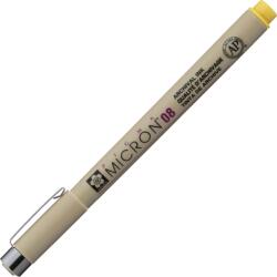 Sakura Pigma Micron Műszaki toll Yellow 0, 5 mm 1 db (XSDK083)
