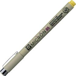 Sakura Pigma Micron Műszaki toll Yellow 0, 45 mm 1 db (XSDK053)