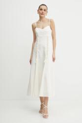 TWINSET rochie din amestec de in PPYA-SUD0DL_01X (251TT2070)