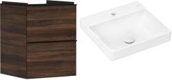 Hansgrohe Készlet szekrény Hansgrohe Xelu Q 54022670, mosdótál Hansgrohe Xelu Q 61012450