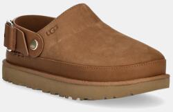 UGG papuci din nubuc Goldenstar Villa Clog PPYA-KLD0BE_82X (1169590.CHE)