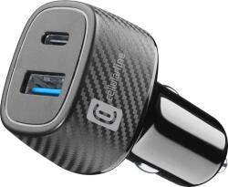 Cellularline Cellularline 8018080440434 Univerzális Fekete Szivargyújtó Gyorstöltés Automatikus (CBRUSB2PD48WK) (CBRUSB2PD48WK)