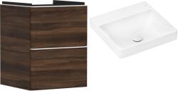 Hansgrohe Készlet szekrény Hansgrohe Xelu Q 54022700, mosdótál Hansgrohe Xelu Q 61013450
