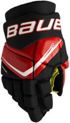 Bauer Mănuși de hochei Vapor FLY40 Black/Red Junior 10 inci